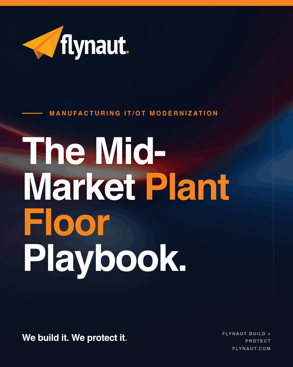 The Manufacturing IT/OT Modernization Playbook cover